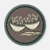 Ímã do tempo do café imas