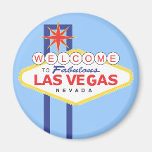 Ímã do viagem das férias de Las Vegas Nevada Imãs De Geladeira