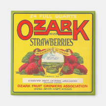 Ímã dos cultivadores de Ozark Imãs De Refrigerador