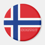 Ímã norueguês da bandeira de Noruega Imas De Geladeira