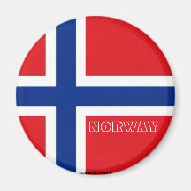 Ímã norueguês da bandeira de Noruega Imas De Geladeira