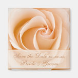 Imã salve a data cor-de-rosa do creme elegante