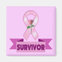 Ímã - sobrevivente do cancro da mama imã de refrigerador
