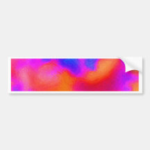 Imagem abstrata do coração no fundo colorido adesivos