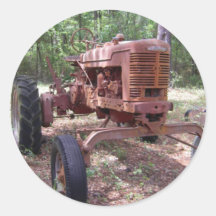 imagem do trator de fazenda adesivos