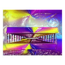 Imaginação Funky Convite Personalizado