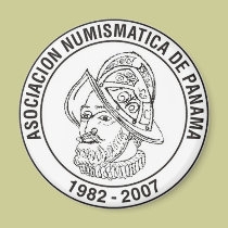 Imán de Asociación Numismática De Panamá imans