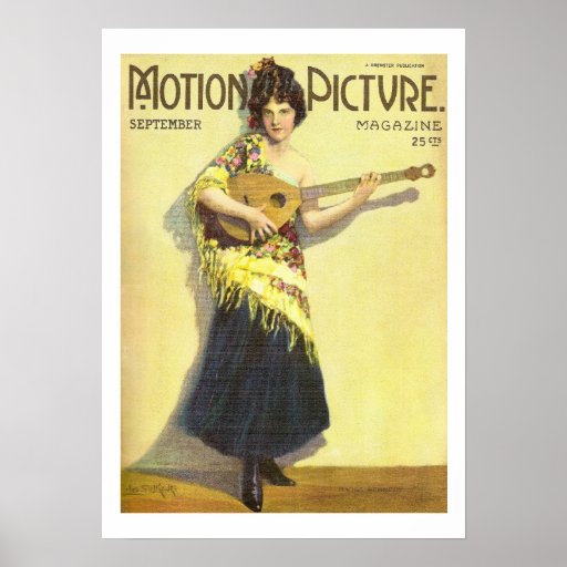 Impressão 1920 do compartimento do filme do vintag
