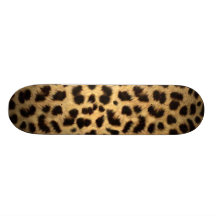 Impressão animal de Jaguar Skate