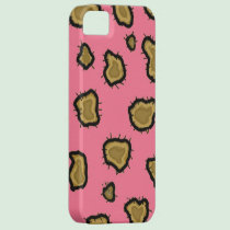 Impressão cor-de-rosa do leopardo capas casemate