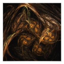 Impressão da foto da arte abstracta da Mãe Terra