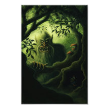 impressão da foto da fantasia do país do troll