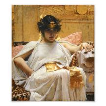 Impressão da foto de Cleopatra do Waterhouse