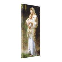 Impressão das canvas da inocência de Bouguereau Impressão Em Tela Canvas