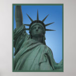 Impressão de New York da estátua da liberdade do p