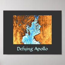 Impressão de provocação do poster de Apollo