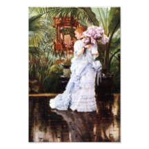 Impressão dos Lilacs de James Tissot Fotografias