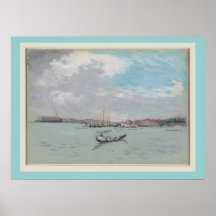 Impressão exterior de Veneza
