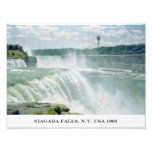 Impressão fotográfico de Niagara Falls New York EU