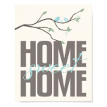 Impressão Home doce Home da arte posters