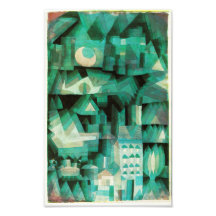 Impressão ideal da cidade de Paul Klee Foto Artes