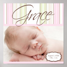 Impressão personalizado do bebê