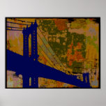 Impressão/poster do ~ da ponte da dança