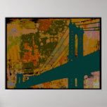 Impressão/poster do ~ da ponte da dança
