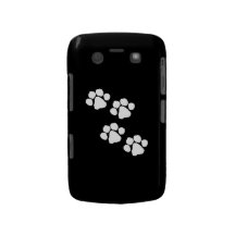 Impressões animais da pata capa blackberry