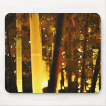 Incandescência de bambu. Tokyo, Japão Mouse Pad