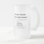 Indeciso - decisões do fazer do problema caneca