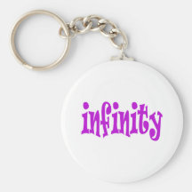 Infinidade roxa chaveiros