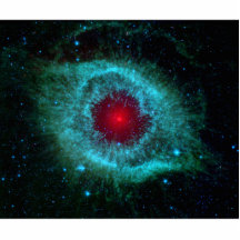 Infravermelho Spitzer da nebulosa da hélice Escultura De Foto