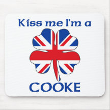 Ingleses personalizados beijam-me que eu sou Cooke Mousepad