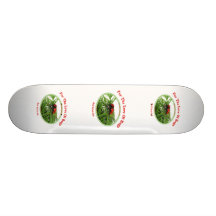 Insetos vermelhos do amor da formiga de veludo skates personalizados