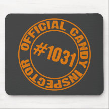 Inspector dos doces mousepad