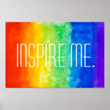 Inspire-me cartaz de ROY G BIV Poster