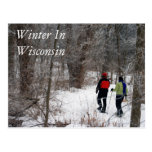 Inverno em Wisconsin Cartões Postais