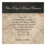 Invitatio Wedding elegante preto & branco da zebra Convite
