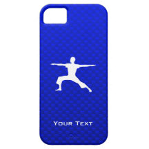 Ioga azul capa iPhone 5 Case-Mate