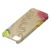 iPhone da areia do verão Capa De iPhone 5 Case-Mate
