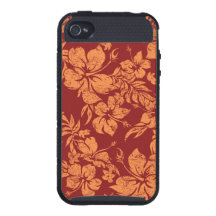 iPhone havaiano de Pareau do hibiscus 4 caixas da 