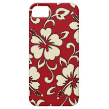 iPhone havaiano do hibiscus de Malia 5 casos Capas iPhone 5