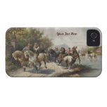 Ir à feira de cavalo - mal lá - personalize iPhone 4 capa
