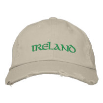 Ireland chapéus bordados