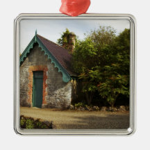 Ireland, o jardim murado castelo de Dromoland Enfeites Para Arvore De Natal