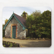 Ireland, o jardim murado castelo de Dromoland Mousepad