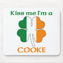Irlandeses personalizados beijam-me que eu sou Coo Mousepad