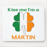 Irlandeses personalizados beijam-me que eu sou Mar Mousepad