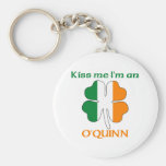 Irlandeses personalizados beijam-me que eu sou O'Q Chaveiros